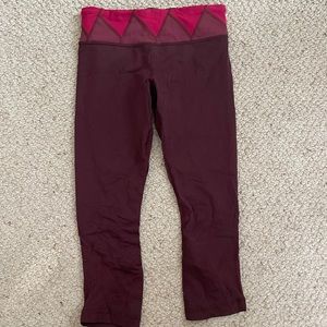 Lululemon cropped leggings
